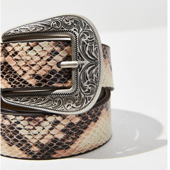 ⭐️ Ecote Metal-Tipped Boho Peasant Serpent Hipster Hippie Art Western Snake Belt